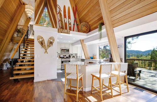 Lake Arrowhead Cabin | A-Frame of Mind Fenced Yard - Lake Access - AC - Lake View - One-of-a-Kind