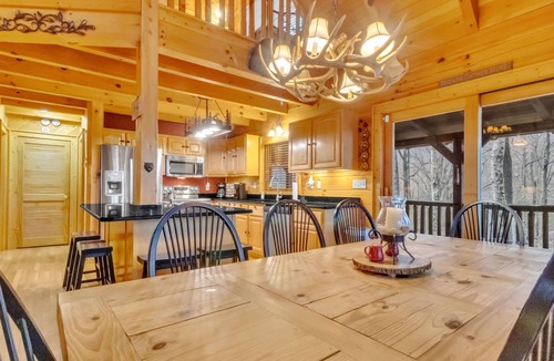 Maggie Valley Cabin | A Little Piece of Heaven in Maggie Valley w/Hot tub/Fire Pits/Bumper Pool