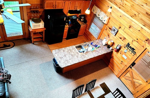 Sevierville Cabin | AmazingLakeView! GasFireplace+HotTub+PoolTable+Retro Gaming System