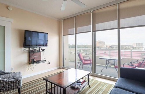 Biloxi Condo | Balcony at the Oceanfront