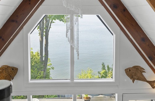 Blaine Cabin | Beach Access /Oceanfront A-frame cabin with sweeping ocean and sunset views