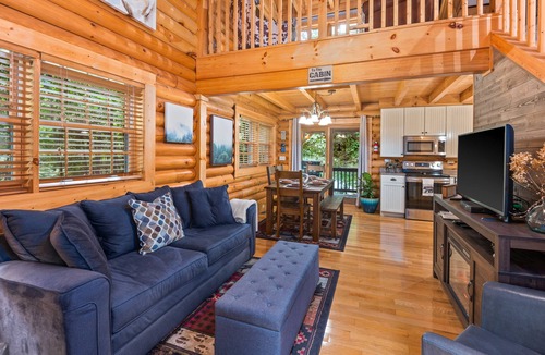 Sherwood Forest Cabin | Beautiful Remodeled Log Home Located in the Heart of Maggie with Easy Access!