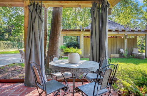 Bayou View Cottage | Beautiful two story cottage on a private, wooded street but close to everything!