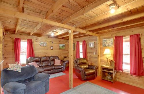 Hot Springs House | Blue Ridge Hideaway! Cabin w/River Access & Views