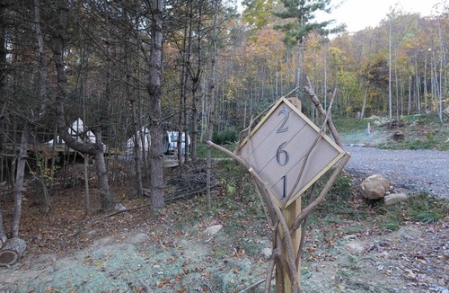 Waynesville RV Rental | Brand New! Camp #7 with Bathhouse
