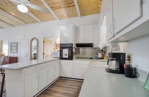Litchfield by the Sea House | Canal Front Beach House, Dock, 2 Porches, 2 TV Dens, Short Block from Beach