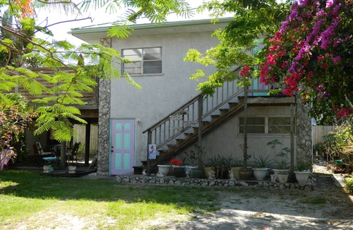 Cocoa Beach Villa | Cara Mia's Blue Rose a secluded jewel in South Cocoa Beach
