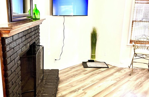 Macon House | Charming 2-bedroom house in tranquil Macon with AC. Pets welcome.
