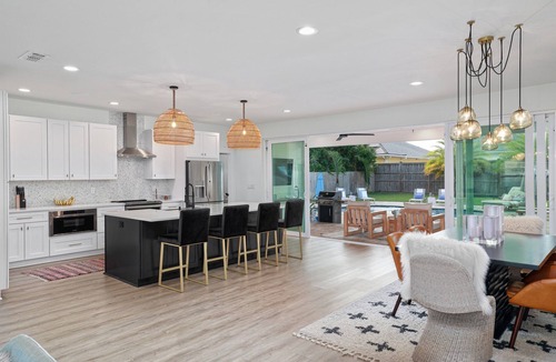 Jacksonville Beach House | Chic Luxe Home| Pool, Putt Putt & Outdoor Living