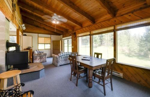 Okanogan House | Conconully Cabin on 42 Private Acres Near Hiking!
