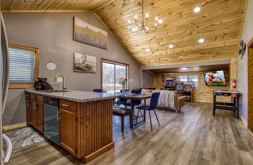 Kodak Cabin | Country Cabin Fence Area for Dogs Hot Tub Games
