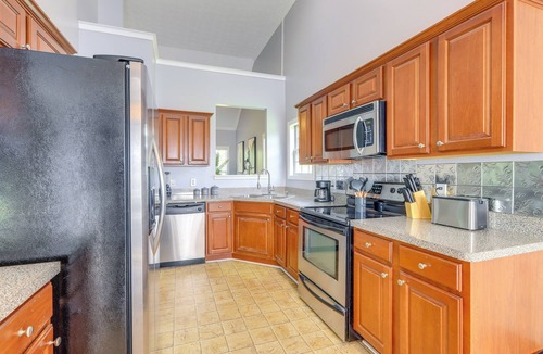 Covington House | Covington Vacation Rental: Private Deck & Yard!