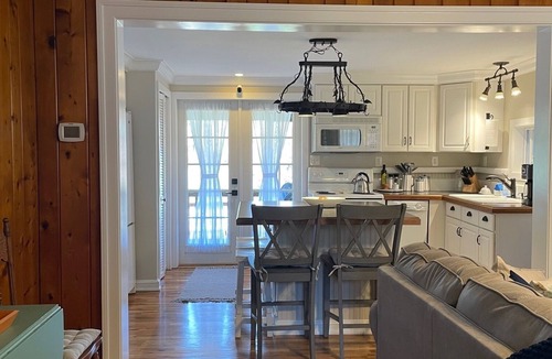 Asheville House | Cozy, long term welcome, pet & family friendly, fenced yard, fire pit, deck.