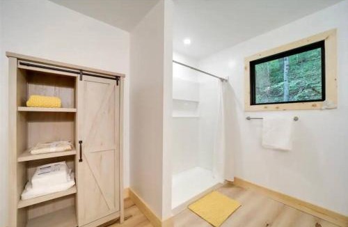 Hot Springs House | Cozy Mountain Cabin with Fireplace, Creekside Views, Outdoor Fire Pit in Hot Springs