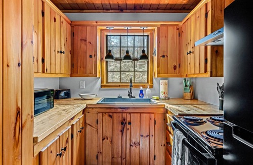 Rocky Grove Cabin | Creekside Getaway Hot Tub Smoky Mtns