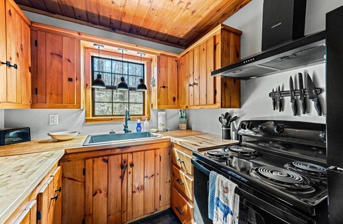 Rocky Grove Cabin | Creekside Getaway Hot Tub Smoky Mtns