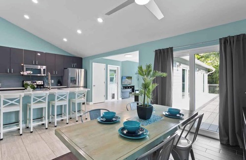 Palm Harbor House | Crystal Beach Paradise | Heated Pool, Spa, Firepit
