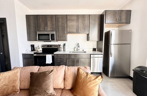 Westown Apartment | Deer District Studio Apt - One Block from Fiserv and Baird