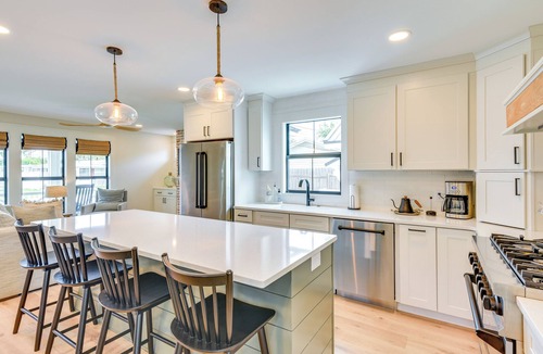 Laguna Beach House | Designer Home Near 30A: Heated Pool, Walk to Beach