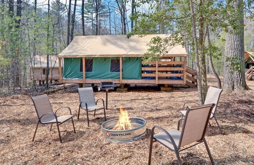 Suches RV Rental | Discover the Best Glamping in Georgia with a Stay in This Safari Tent