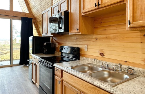 Newport Cabin | Dog-friendly cabin with mountain views, loft, & kitchen - near Douglas Lake