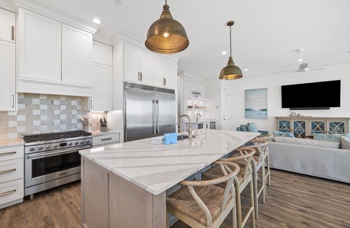 Laguna Beach House | Dog-Friendly PCB Home with Private Pool, Lanai and 7 Bikes| Direct Beach Access