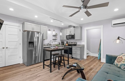Historic Montford Apartment | Downtown Suite: Private Fenced Oasis