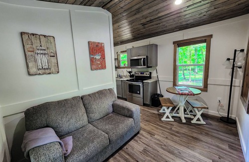 Guntersville Apartment | Family Get Away Tiny House Cabin with Bunk Room+Pet Friendly! Lake Guntersville