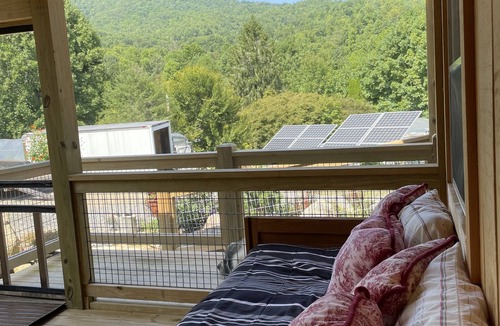 Hot Springs Cabin | Farm Life! The Rosemary Cabin at Bluff Mountain Nursery
