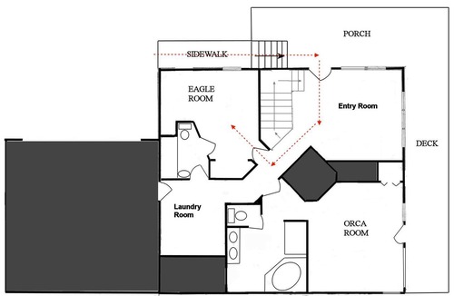 Wrangell Bed & Breakfast | Fort Wrangell, Eagle Room