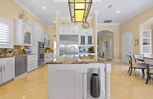 Reunion House | Games Room | Private Pool with Golf Course Views