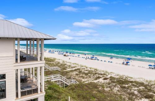 Sunnyside House | Gulf-Front Luxury Home w/Panoramic Views Private Pool Carillon Beach