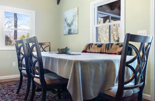 Maggie Valley House | Halfback Ridge-heart of Maggie Valley-hot tub-fenced pet area-gazebo-views