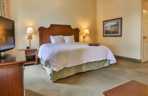 Yamacraw Village Hotel | Hampton Inn & Suites Savannah Historic District 1 King Bed Studio Suite