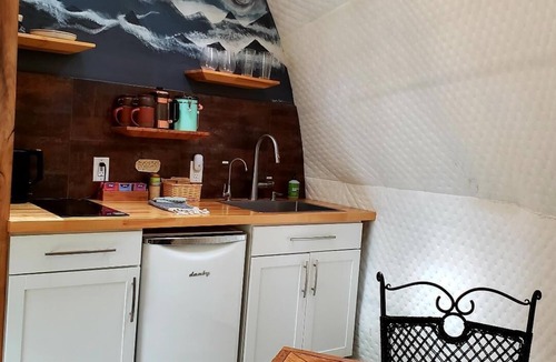 Alexander House | Hand built Forest DomenPeaceful & unique glamping experience w/all essentials
