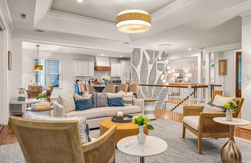 Mayhew House | HGTV Design, Dock, Game Room, Hot Tub, Fire Pit