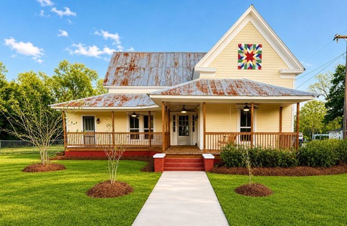 Metter House | Historic Home Pet Friendly Near GSU