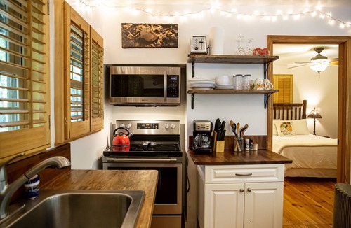Mentone Cabin | In Town, Yet Wooded - Cozy 2BR Cabin in Mentone