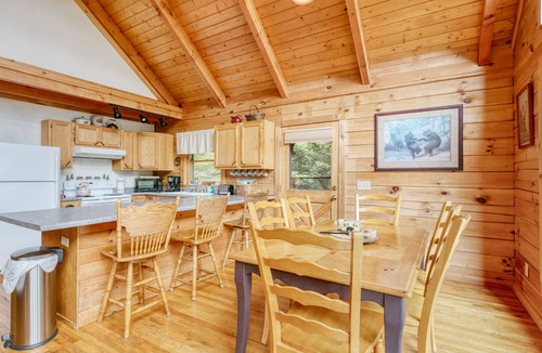 Waynesville Cabin | Incredible View, Hot Tub, Fire Pit, Grill & Foosball | Mountain Gem by AvantStay