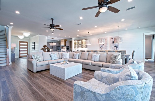 Fort Morgan House | Kiva La Vida Beach Front House Private Pool Luxury New construction by Prickett Properties