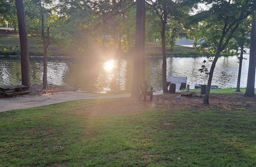 Wedowee House | Lake Life Cove - Quaint 3-bedroom 1-bath house with dock, private ramp, deck