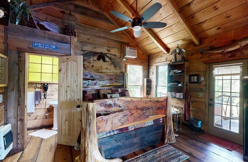 Jackson House | Lakefront home with mountain views, hot tub and access to private 20 acre lake
