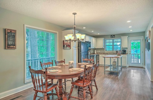 Eatonton House | Lakefront Retreat w/Deep Water + Great Views!