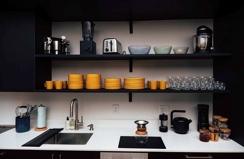 Central City Apartment | Loft 309 @The William | Records, Brick & Character
