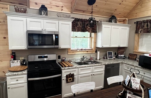 White Pine Cabin | Lured Away at Lester's Lake Cabins