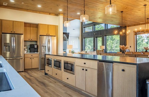 Sevierville Cabin | Lux 12 BR Cabin, Indoor Pool, Golf Rm, Sleeps 35