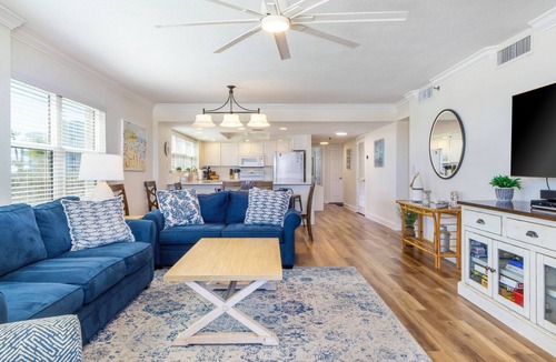 New Smyrna Beach Condo | Luxury Direct Oceanfront Corner Condo on New Smyrna’s No-Drive Beach Sleeps 8 🏖️