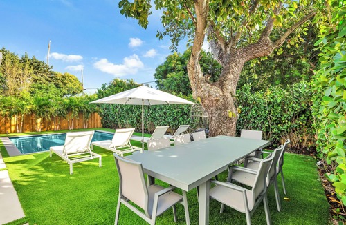 Buena Vista House | Luxury Home Design District with Heated Pool & Parking