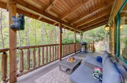 Cataloochee Ranch House | Luxury Maggie Valley Log Cabin, Private Retreat!