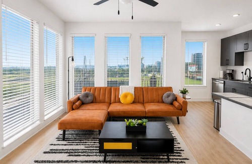 Five Points South Apartment | Luxury Palmer Parkside Condo w/Regions Field View